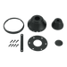 Maverick Custom Finish Kit in Matte Black by Visual Comfort Fan