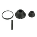 Maverick LED Custom Finish Kit in Aged Pewter by Visual Comfort Fan