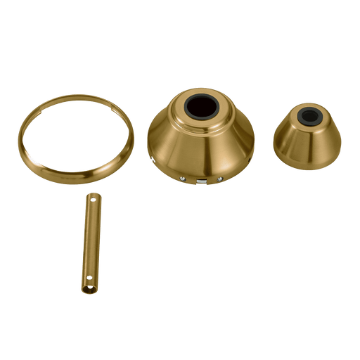 Maverick LED Custom Finish Kit in Burnished Brass by Visual Comfort Fan