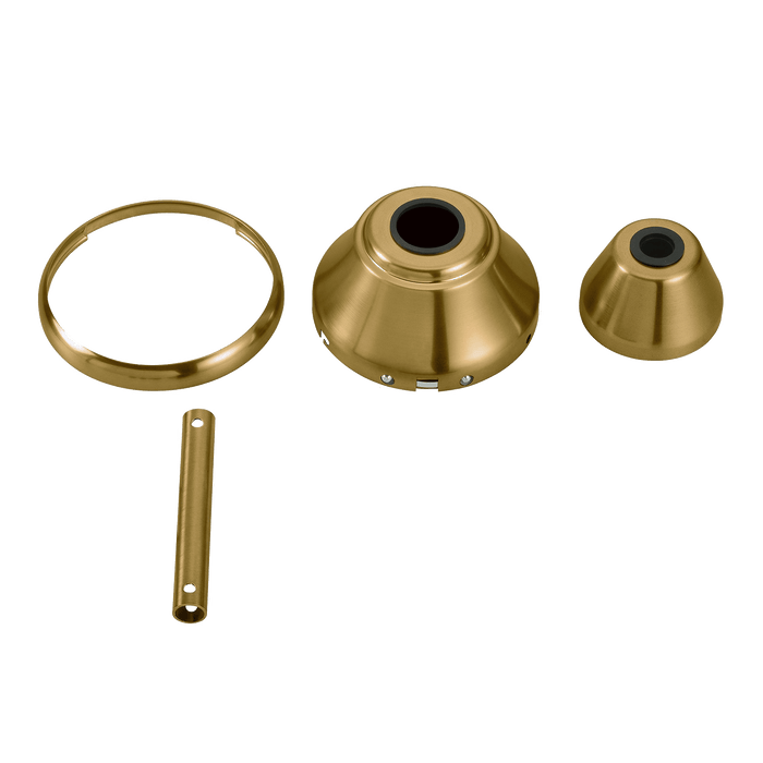 Maverick LED Custom Finish Kit in Burnished Brass by Visual Comfort Fan