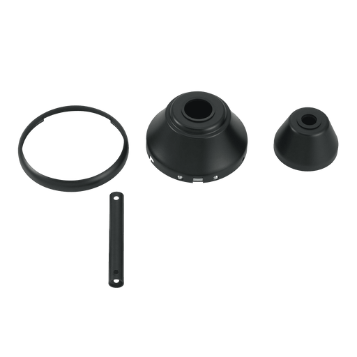 Maverick LED Custom Finish Kit in Matte Black by Visual Comfort Fan