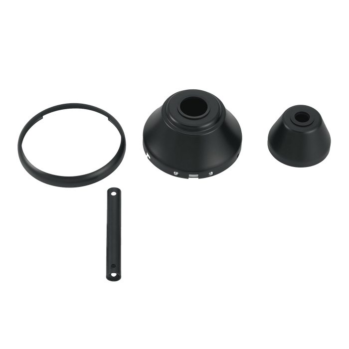 Maverick LED Custom Finish Kit in Matte Black by Visual Comfort Fan