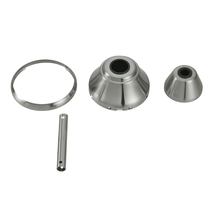 Maverick LED Custom Finish Kit in Brushed Steel by Visual Comfort Fan