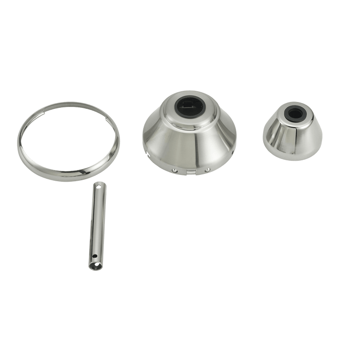 Maverick LED Custom Finish Kit in Polished Nickel by Visual Comfort Fan