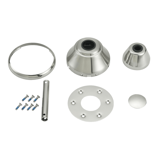 Maverick Custom Finish Kit in Polished Nickel by Visual Comfort Fan