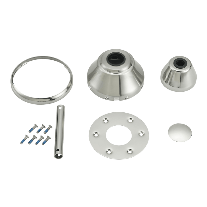 Maverick Custom Finish Kit in Polished Nickel by Visual Comfort Fan