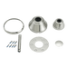 Maverick Custom Finish Kit in Polished Nickel by Visual Comfort Fan