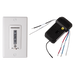 Hardwired wall remote control/receiver. Fan speed and downlight control. (non-reversing) by Visual Comfort Fan