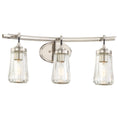 Load image into Gallery viewer, Poleis 3 Light Bath in Brushed Nickel Finish with Clear Glass - Minka-Lavery
