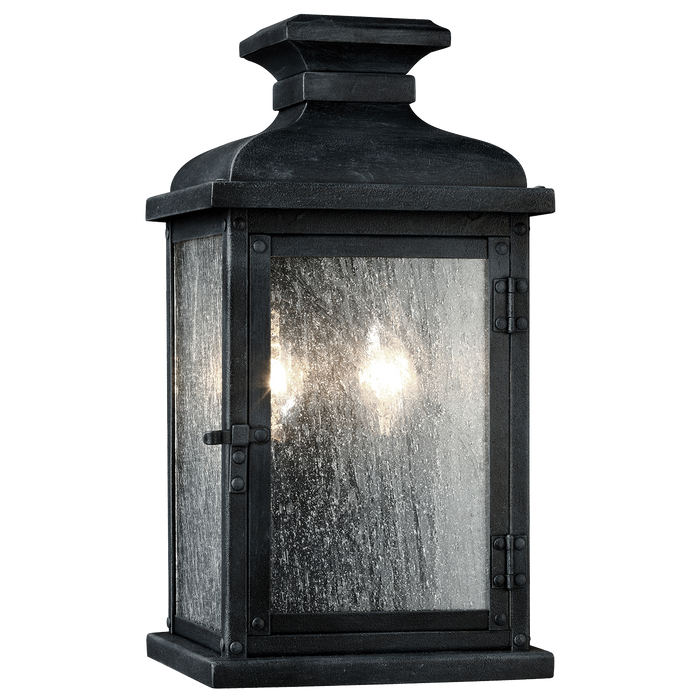 Pediment Small Lantern by Visual Comfort Studio