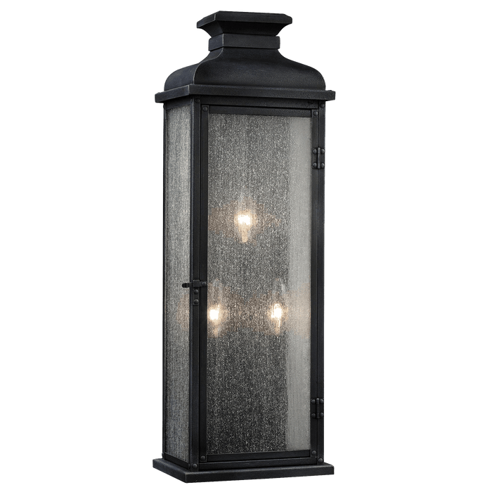 Pediment Large Lantern by Visual Comfort Studio