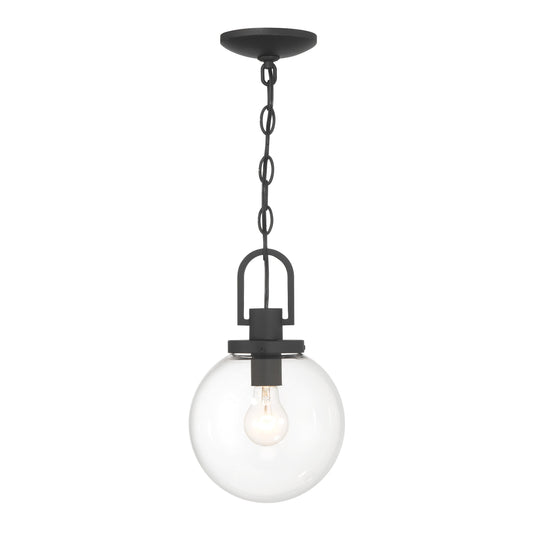 Wenston 1 Light Pendant in Sand Coal Finish - Minka-Lavery