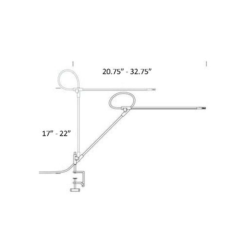 Pablo Superlight Clamp Table Lamp