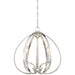 Tilbury 3 Light Pendant in Polished Nickel - Minka-Lavery