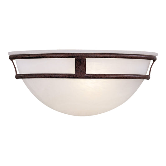 Pacifica™ 1 Light Wall Sconce in Antique Bronze Finish with Etched Marble - Minka-Lavery