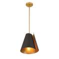 Load image into Gallery viewer, Hillcrest 1-Light Pendant - Dark Bronze and Legacy Brass - Minka-Lavery
