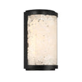 Load image into Gallery viewer, Salt Creek LED Outdoor Wall Mount in Coal Black Finish with Acrylic Stone - Minka-Lavery
