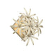 Flower Child 1 Light Wall Sconce in Ambry Gold Finish - Minka-Lavery