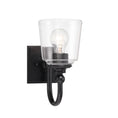 Load image into Gallery viewer, Antonia 1 Light Wall Sconce in a Coal Black Finish - Minka-Lavery
