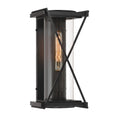 Load image into Gallery viewer, Rockhill 1-Light Outdoor Sconce - Dark Matte Black with Clear Glass - Minka-Lavery

