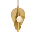 Load image into Gallery viewer, Pod LED Pendant - Legacy Brass with Faux Cloud Glass - Minka-Lavery
