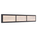 Stiles LED Vanity Light - Sand Coal Black with Alabaster Stone - Minka-Lavery