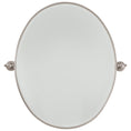 Load image into Gallery viewer, Pivoting Mirrors Oval Pivoting Mirror in Brushed Nickel Finish - Minka-Lavery
