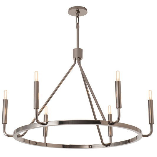 Robert Abbey Mavisten Edition Carbonia Chandelier