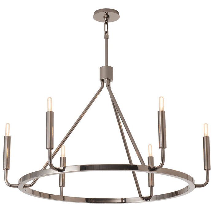 Robert Abbey Mavisten Edition Carbonia Chandelier