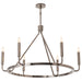 Robert Abbey Mavisten Edition Carbonia Chandelier