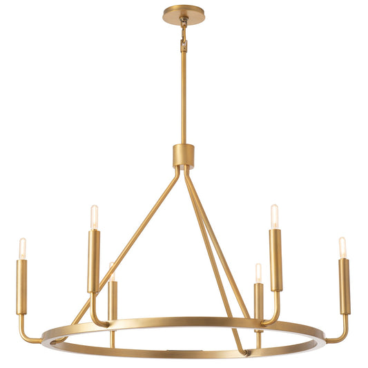 Robert Abbey Mavisten Edition Carbonia Chandelier