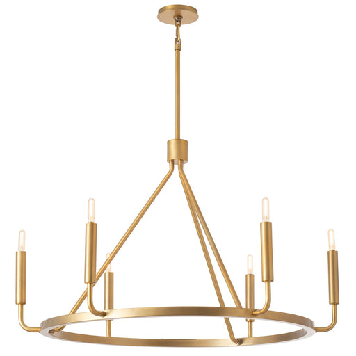 Robert Abbey Mavisten Edition Carbonia Chandelier