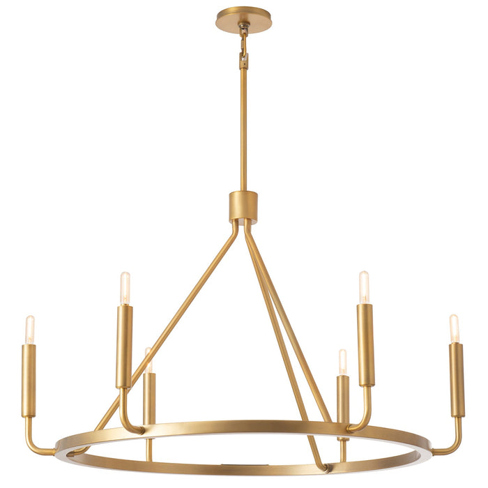 Robert Abbey Mavisten Edition Carbonia Chandelier