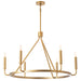 Robert Abbey Mavisten Edition Carbonia Chandelier
