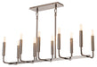 Robert Abbey Mavisten Edition Carbonia Linear Chandelier