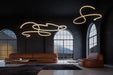 Squiggle Chandelier by Rotaliana