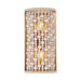Horsmore 2-Light Wall Sconce - Painted Legacy Brass with Bleached Wooden Beads - Minka-Lavery