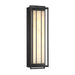 Eastly 1 Light Outdoor LED Wall Mount in Sand Coal Black Finish - Minka-Lavery
