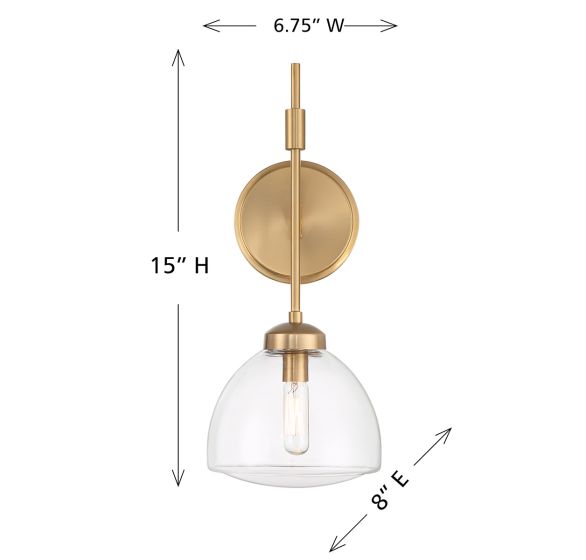 Savoy House Corbin 1-Light Wall Sconce