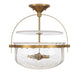 Savoy House Denmar 4-Light Convertible Semi-Flush or Pendant
