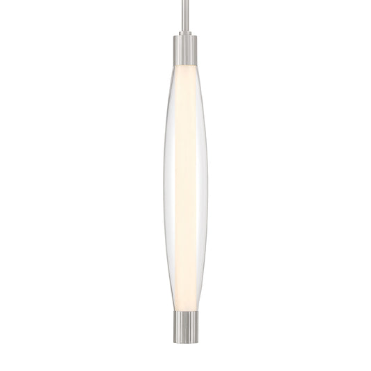 Verto LED Pendant - Brushed Nickel with Clear Glass - Minka-Lavery