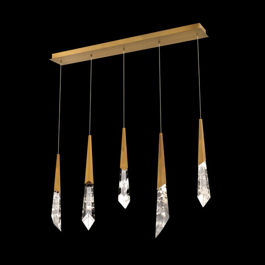 Schonbek Beyond Solitude Linear Multi-Light Pendant