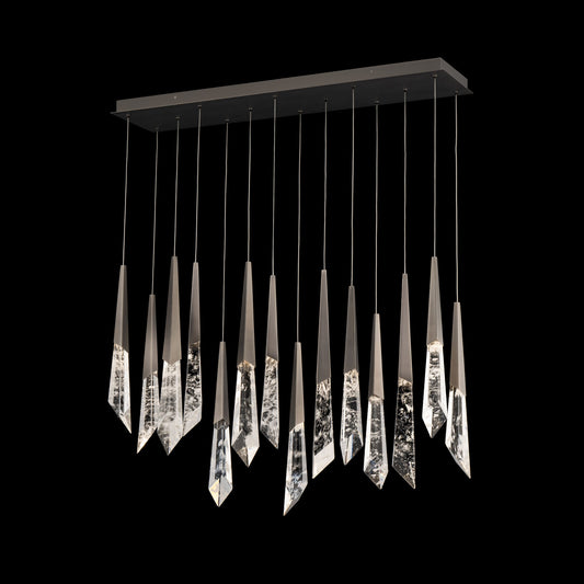 Schonbek Beyond Solitude Linear Multi-Light Pendant
