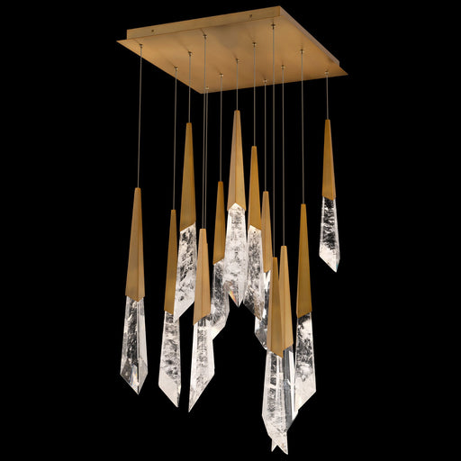 Schonbek Beyond Solitude Square Multi-Light Pendant