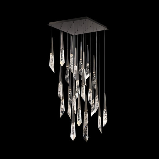 Schonbek Beyond Solitude Square Multi-Light Pendant