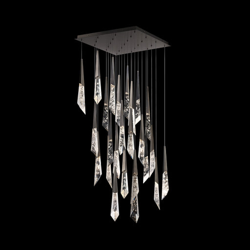 Schonbek Beyond Solitude Square Multi-Light Pendant