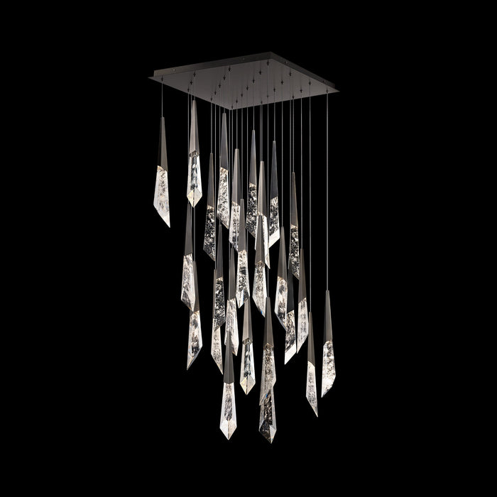 Schonbek Beyond Solitude Square Multi-Light Pendant