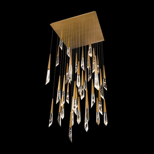 Schonbek Beyond Solitude Square Multi-Light Pendant