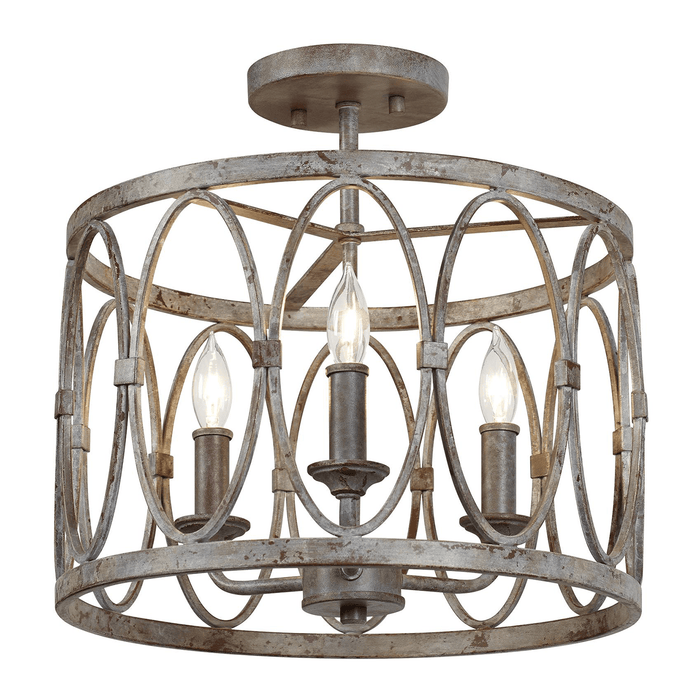 Patrice Semi-Flush Mount by Visual Comfort Studio