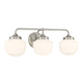 Load image into Gallery viewer, Cornwell 3 Light Bath Vanity in Brushed Nickel, Reversible, with Etched Opal Glass - Minka-Lavery
